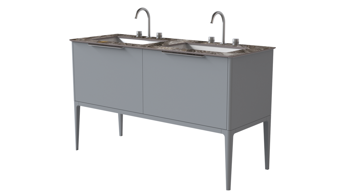 Valentina Smooth 1400mm 2 Drawer