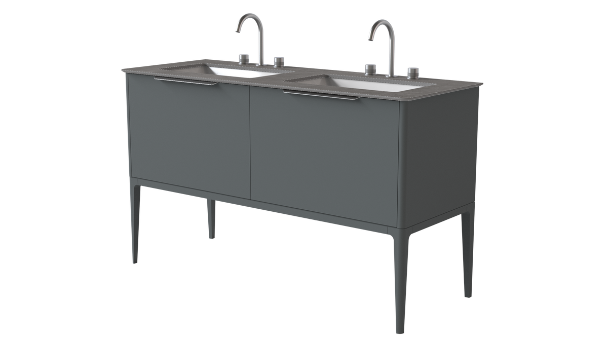 Valentina Smooth 1400mm 2 Drawer