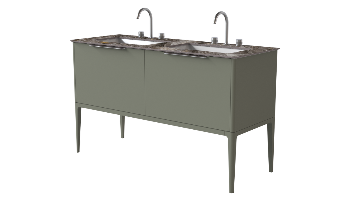 Valentina Smooth 1400mm 2 Drawer