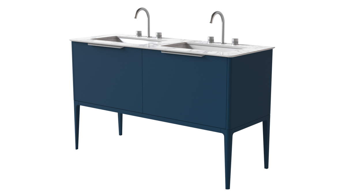Valentina Smooth 1400mm 2 Drawer
