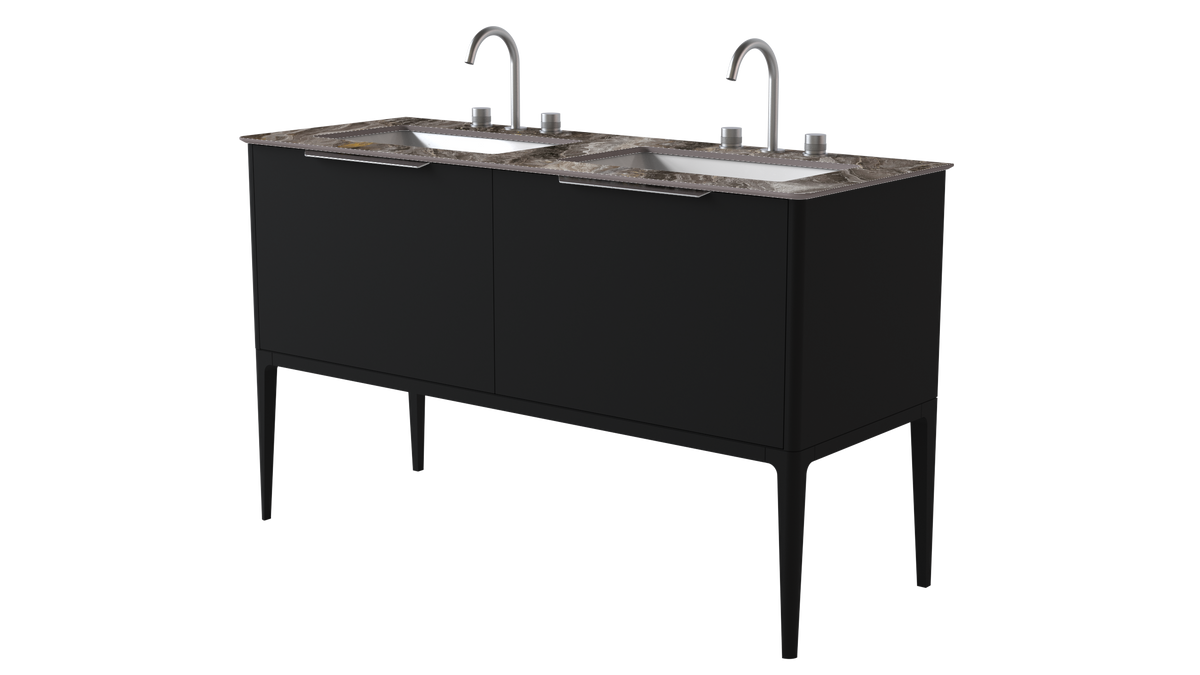 Valentina Smooth 1400mm 2 Drawer