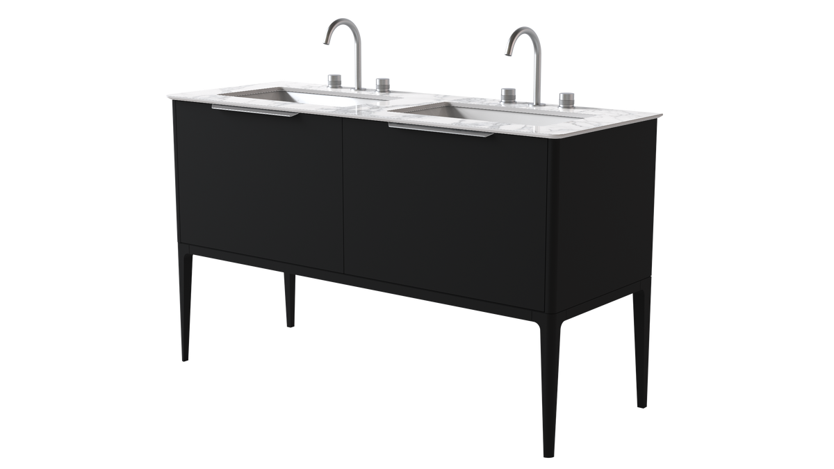 Valentina Smooth 1400mm 2 Drawer