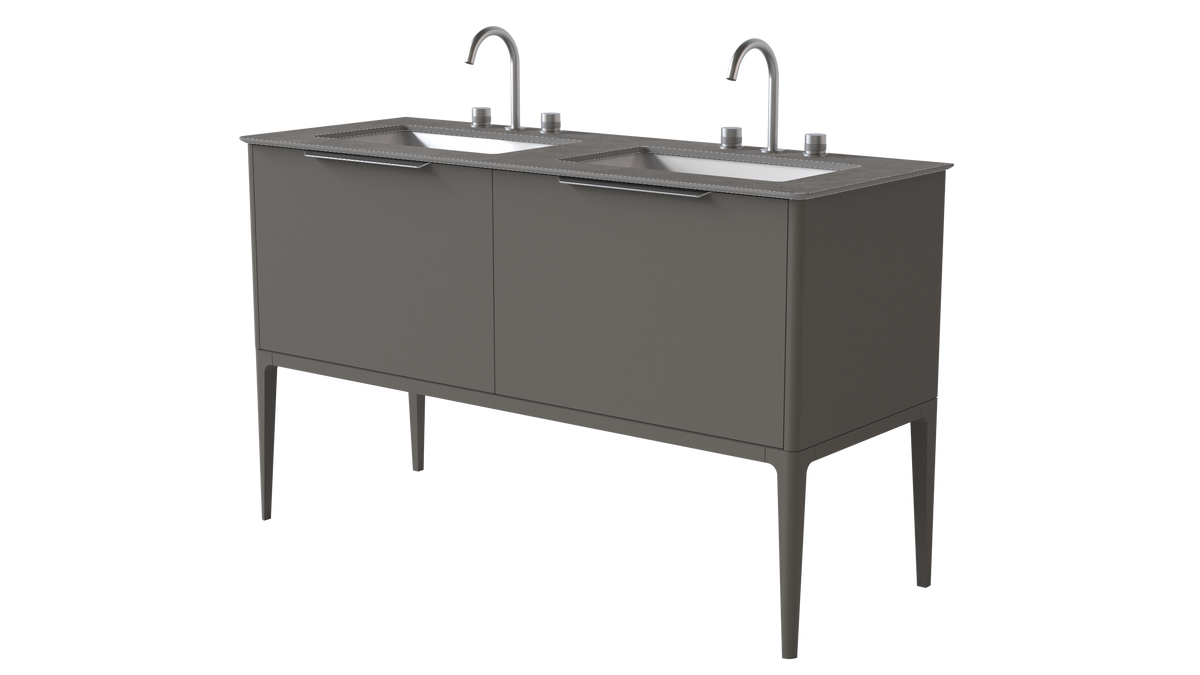 Valentina Smooth 1400mm 2 Drawer