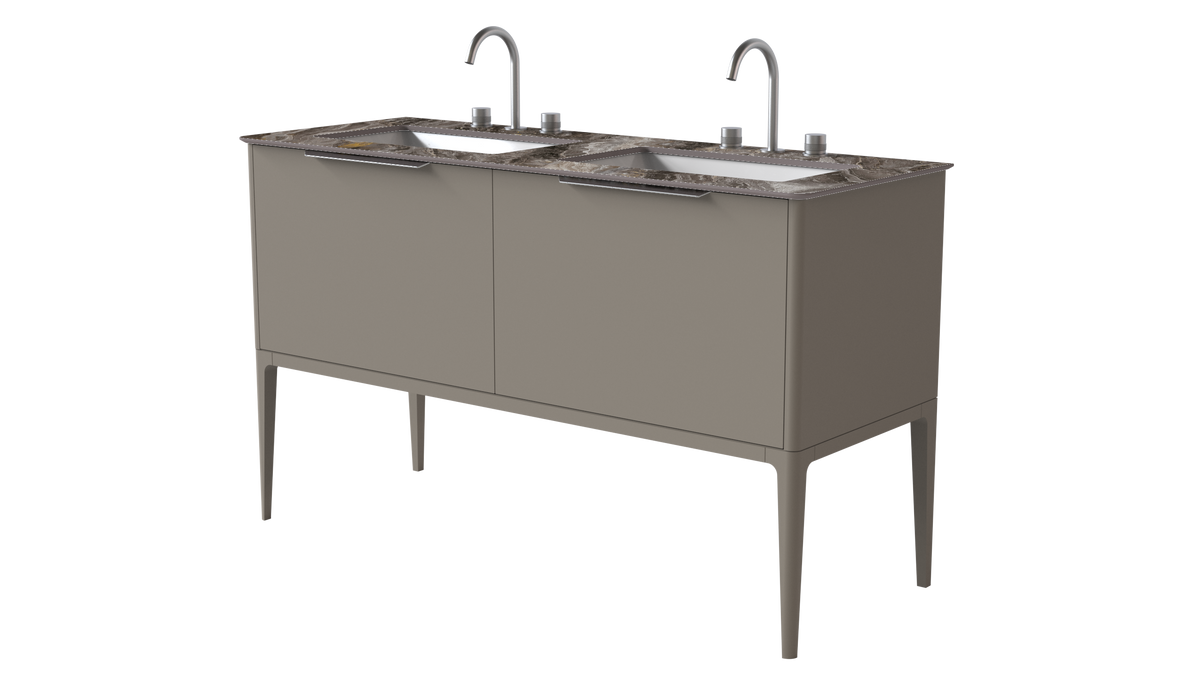 Valentina Smooth 1400mm 2 Drawer