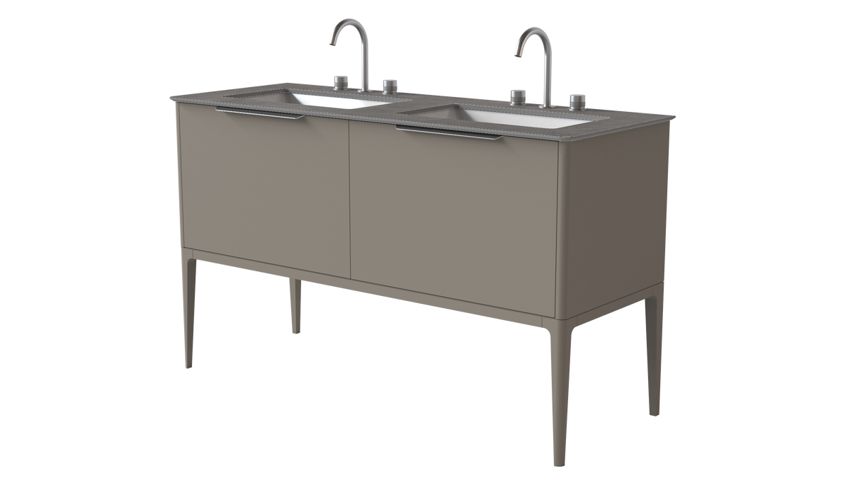 Valentina Smooth 1400mm 2 Drawer