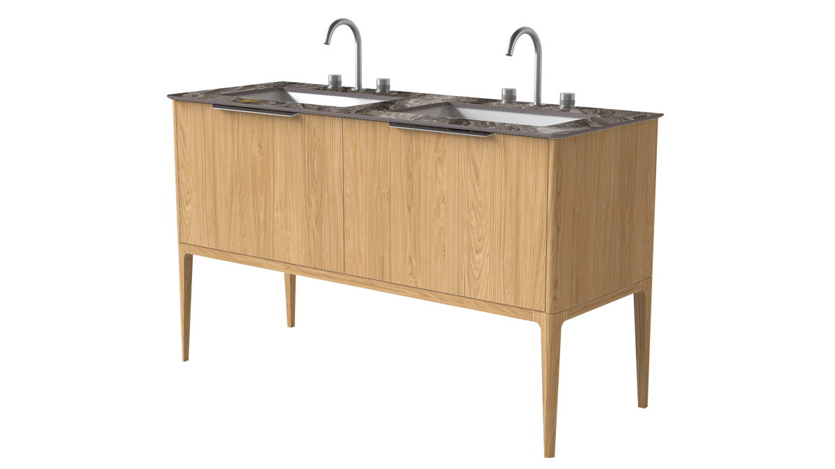 Valentina Smooth 1400mm 2 Drawer