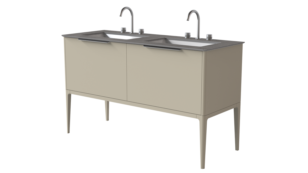 Valentina Smooth 1400mm 2 Drawer