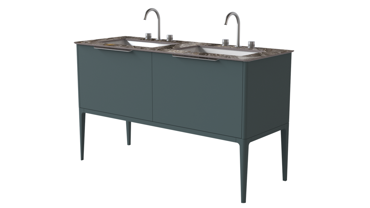 Valentina Smooth 1400mm 2 Drawer
