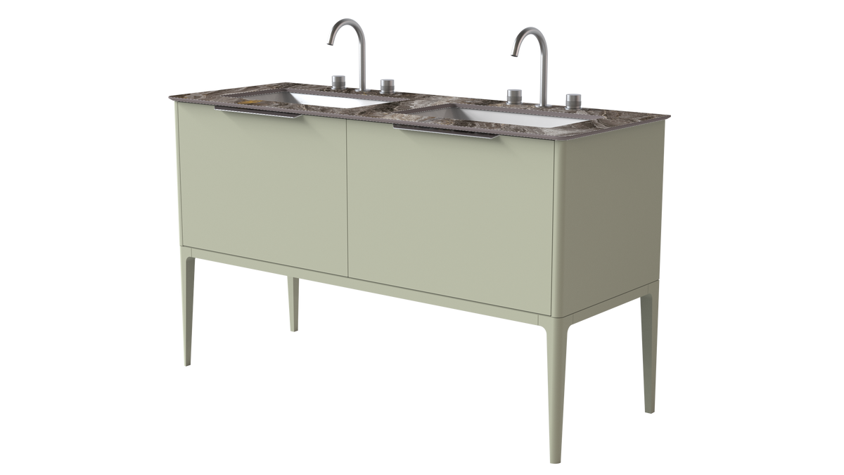 Valentina Smooth 1400mm 2 Drawer