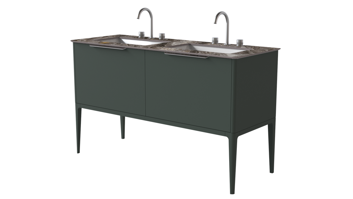 Valentina Smooth 1400mm 2 Drawer