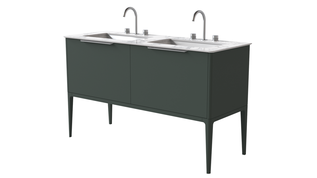 Valentina Smooth 1400mm 2 Drawer