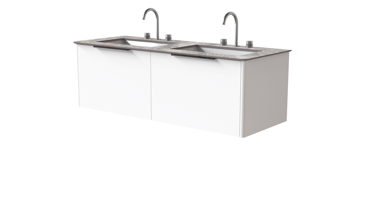 Valentina Smooth 1400mm 2 Drawer