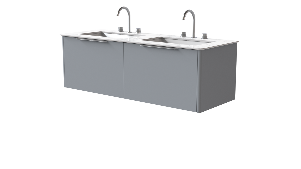 Valentina Smooth 1400mm 2 Drawer