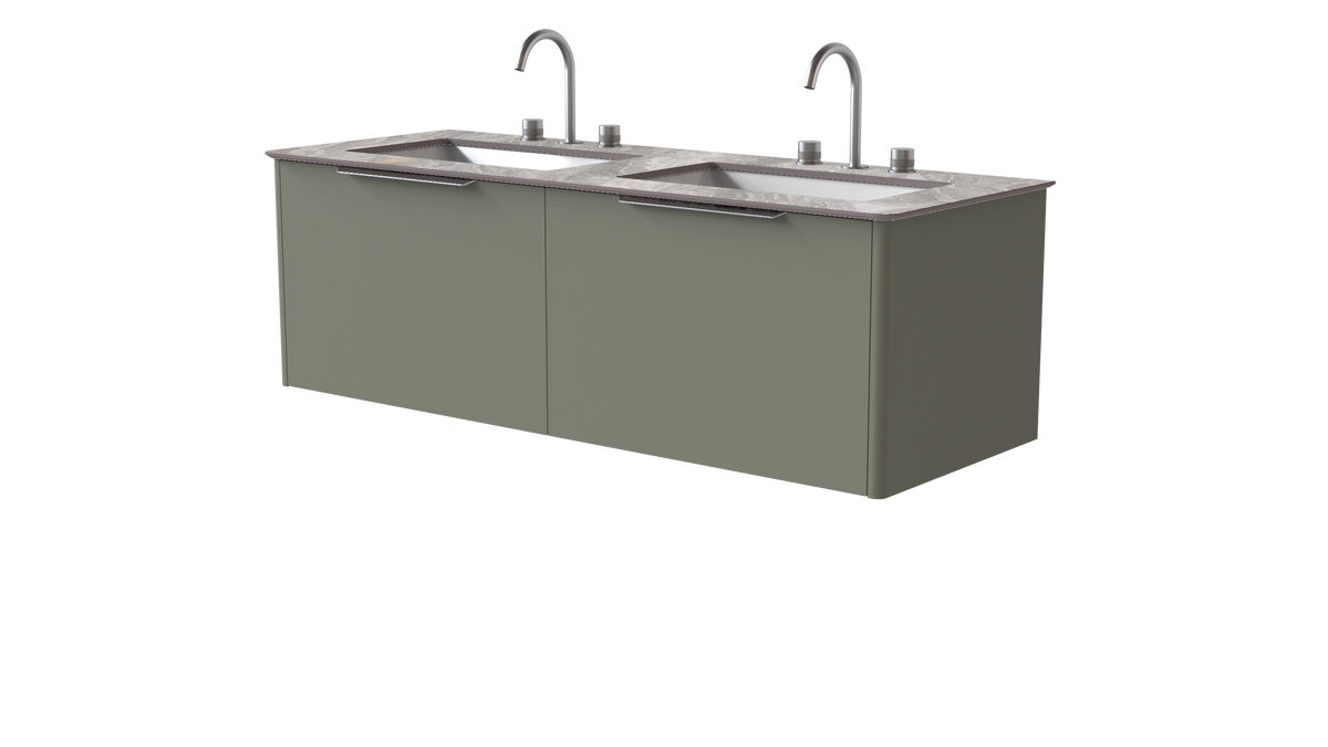 Valentina Smooth 1400mm 2 Drawer