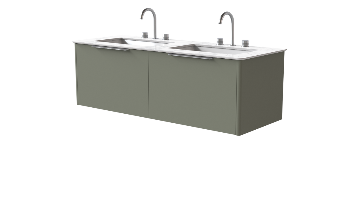 Valentina Smooth 1400mm 2 Drawer