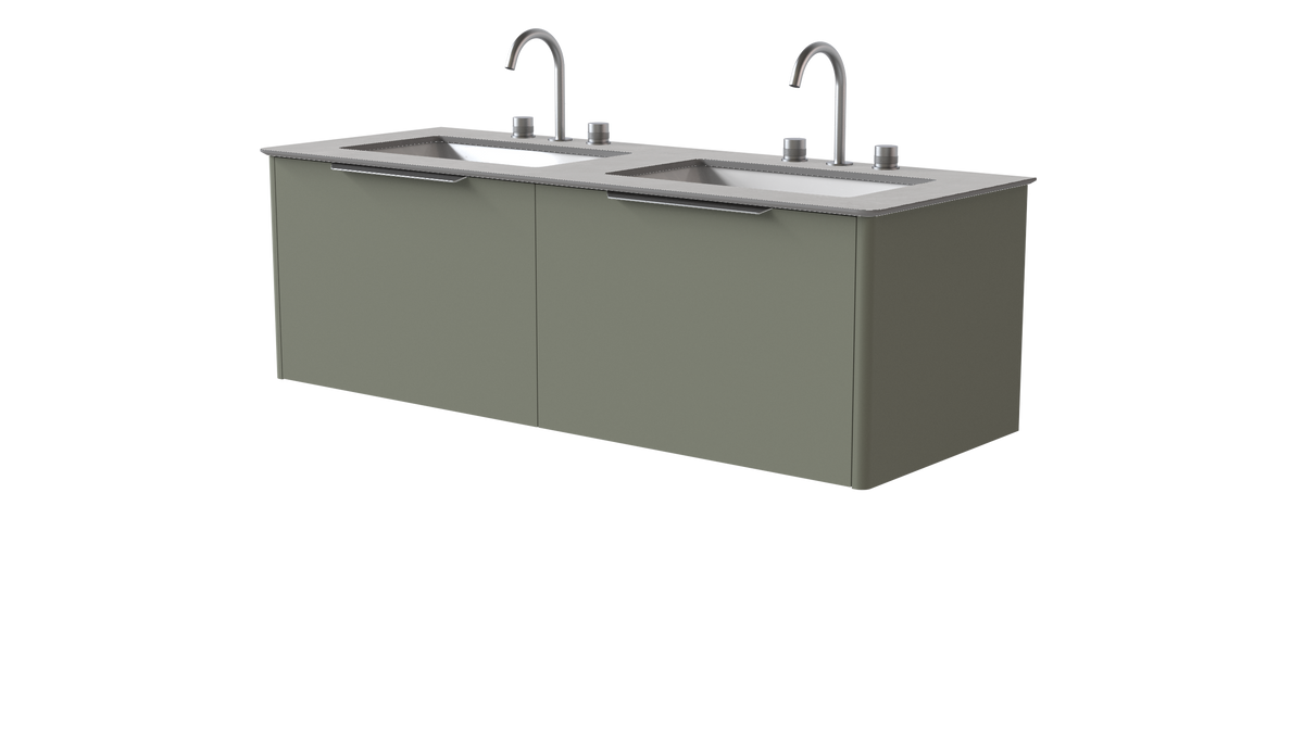 Valentina Smooth 1400mm 2 Drawer