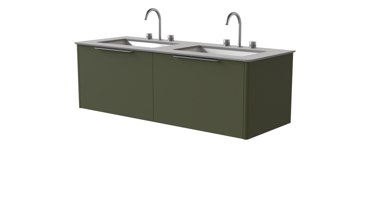 Valentina Smooth 1400mm 2 Drawer