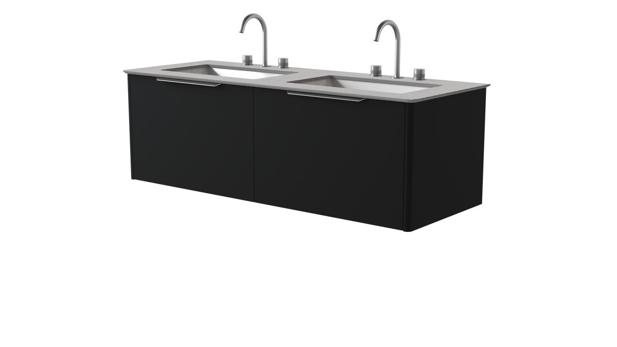 Valentina Smooth 1400mm 2 Drawer