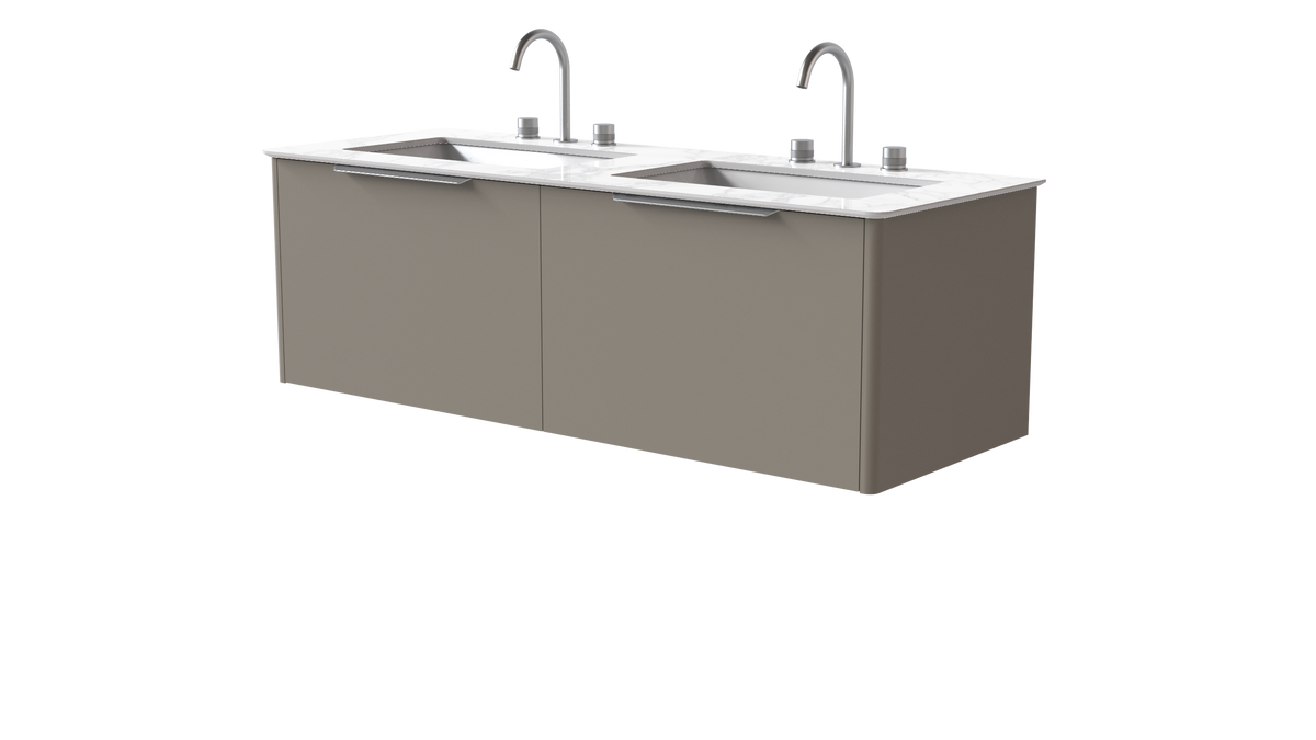 Valentina Smooth 1400mm 2 Drawer