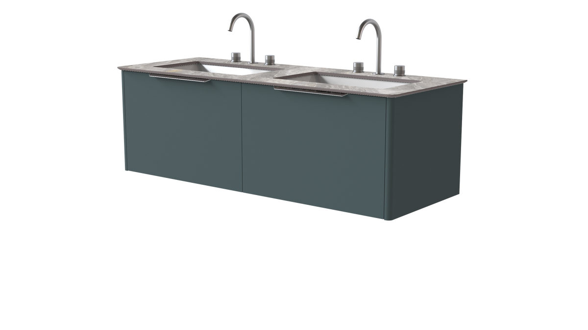 Valentina Smooth 1400mm 2 Drawer