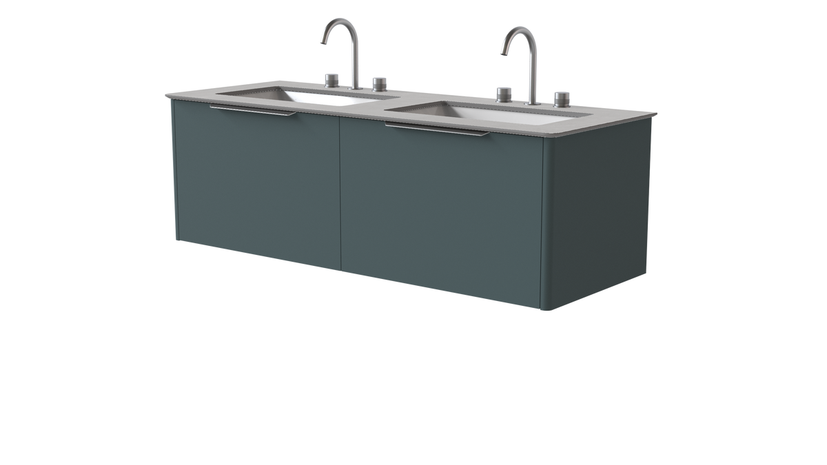 Valentina Smooth 1400mm 2 Drawer