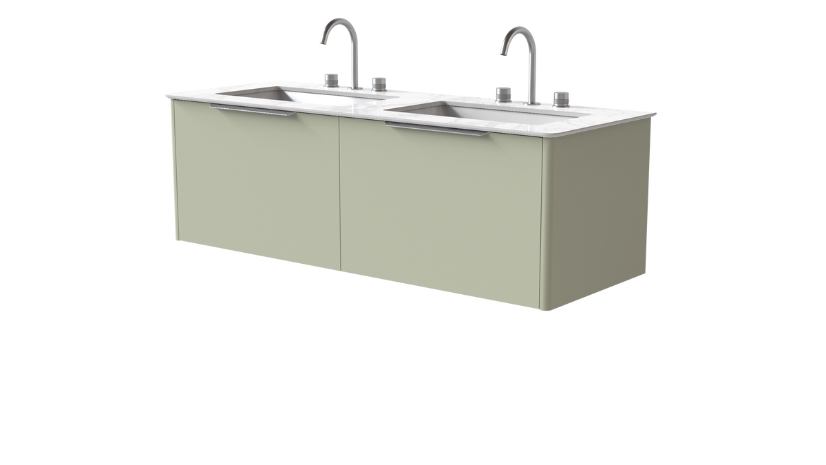 Valentina Smooth 1400mm 2 Drawer