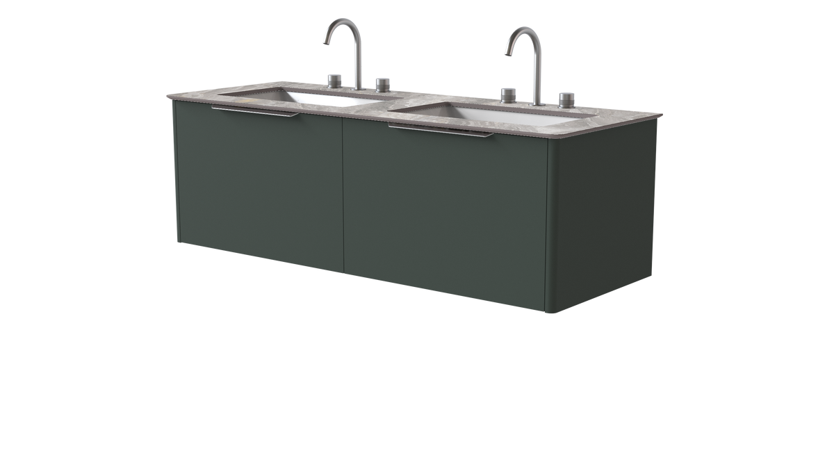 Valentina Smooth 1400mm 2 Drawer