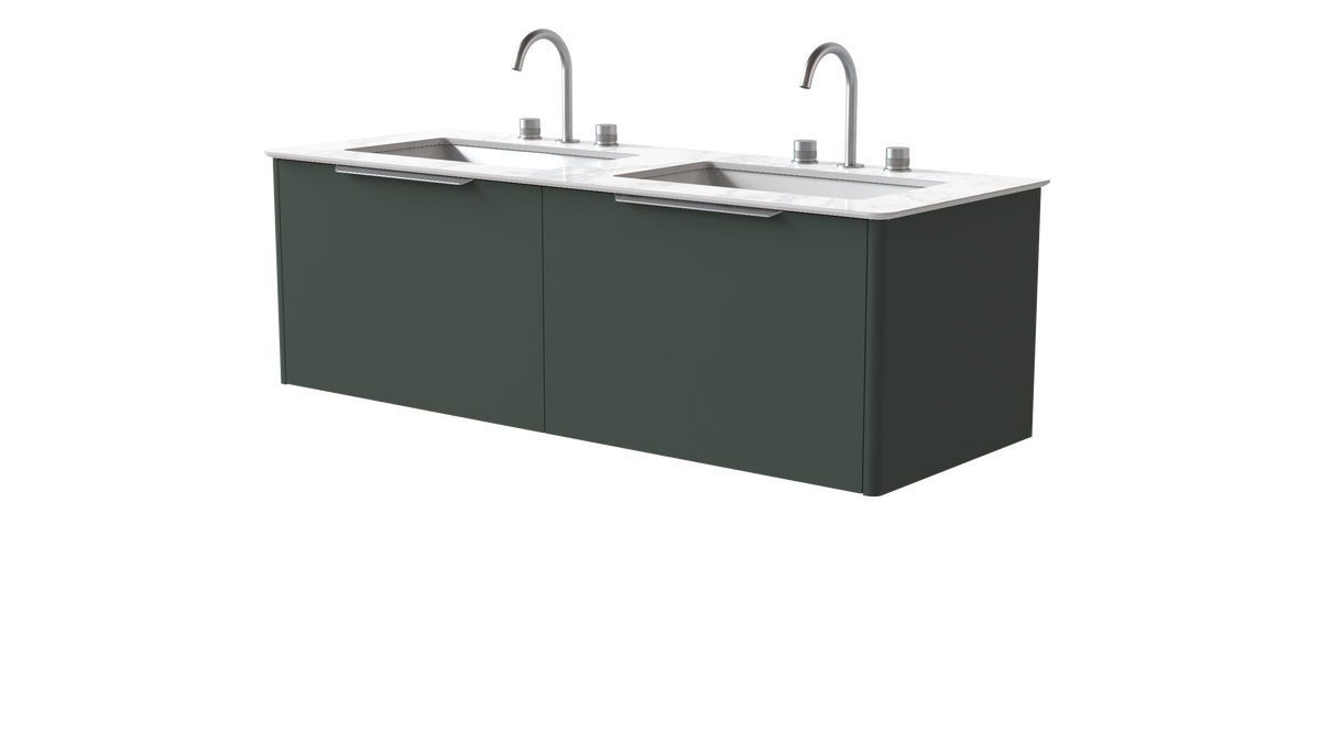 Valentina Smooth 1400mm 2 Drawer