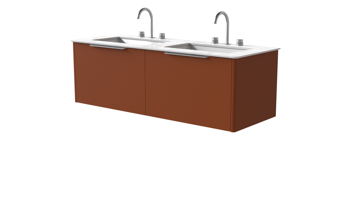 Valentina Smooth 1400mm 2 Drawer