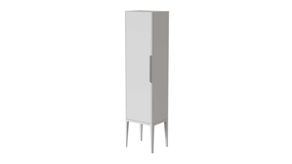 Valentina Smooth 450mm Tall Cabinet