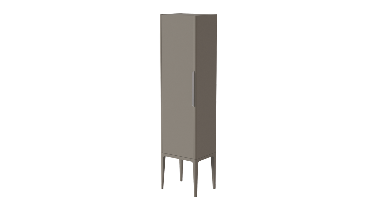 Valentina Smooth 450mm Tall Cabinet