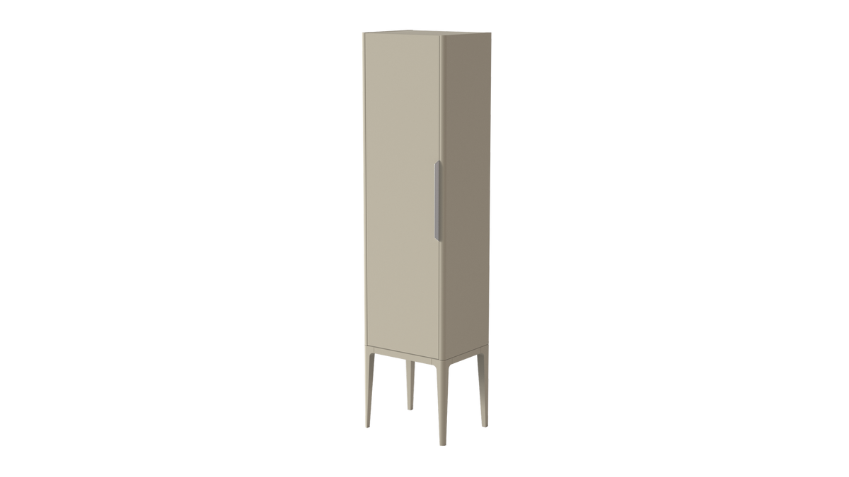 Valentina Smooth 450mm Tall Cabinet