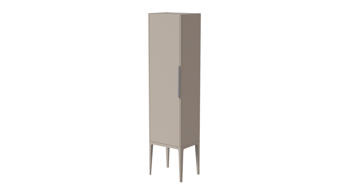 Valentina Smooth 450mm Tall Cabinet