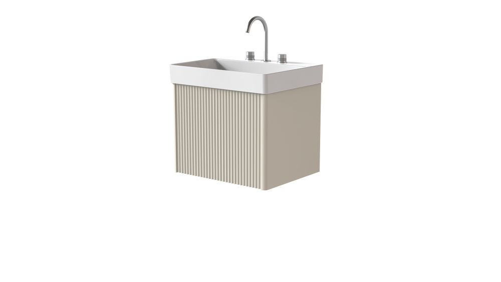Elice Flute Colour 600mm 1 Drawer