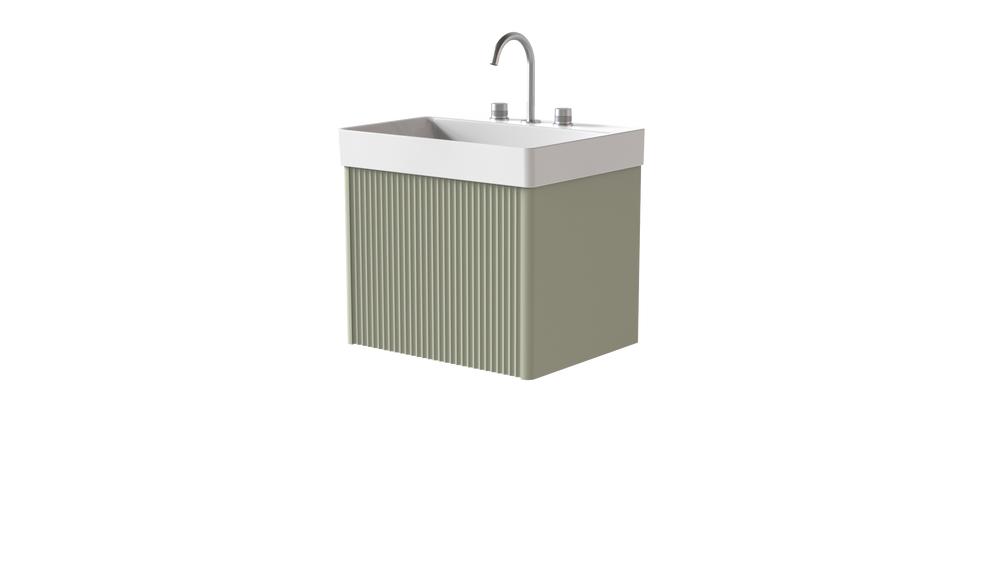 Elice Flute Colour 600mm 1 Drawer