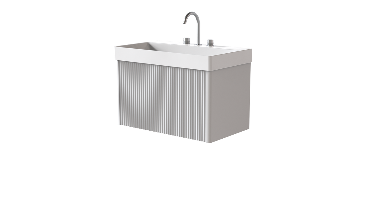 Elice Flute Colour 800mm 1 Drawer