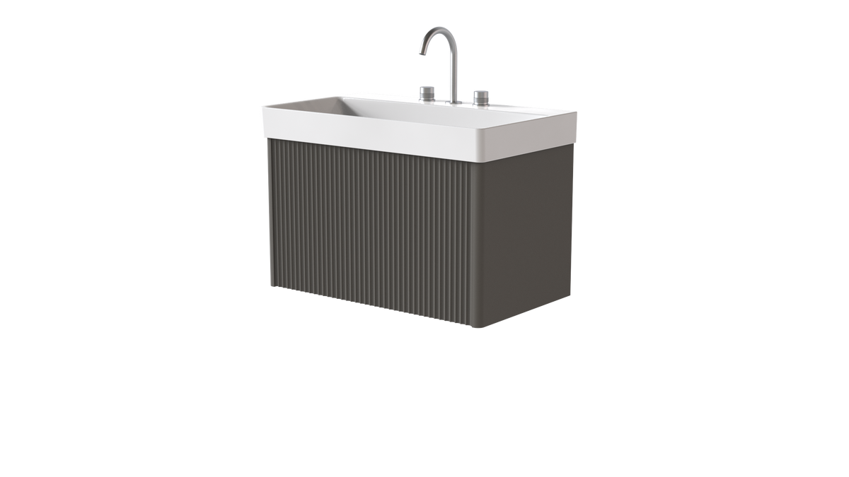 Elice Flute Colour 800mm 1 Drawer