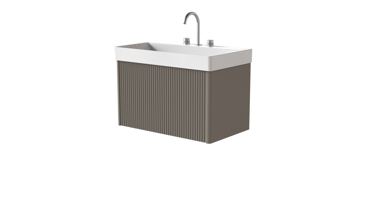 Elice Flute Colour 800mm 1 Drawer