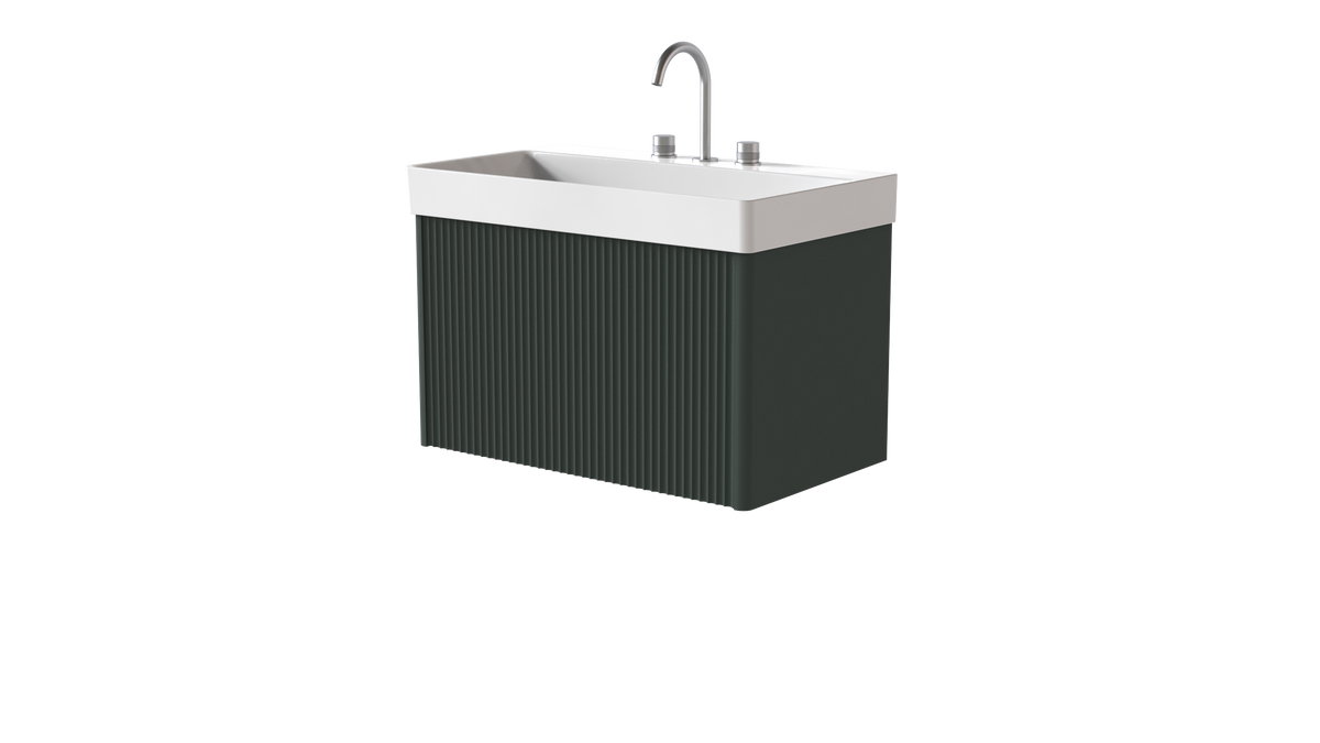 Elice Flute Colour 800mm 1 Drawer