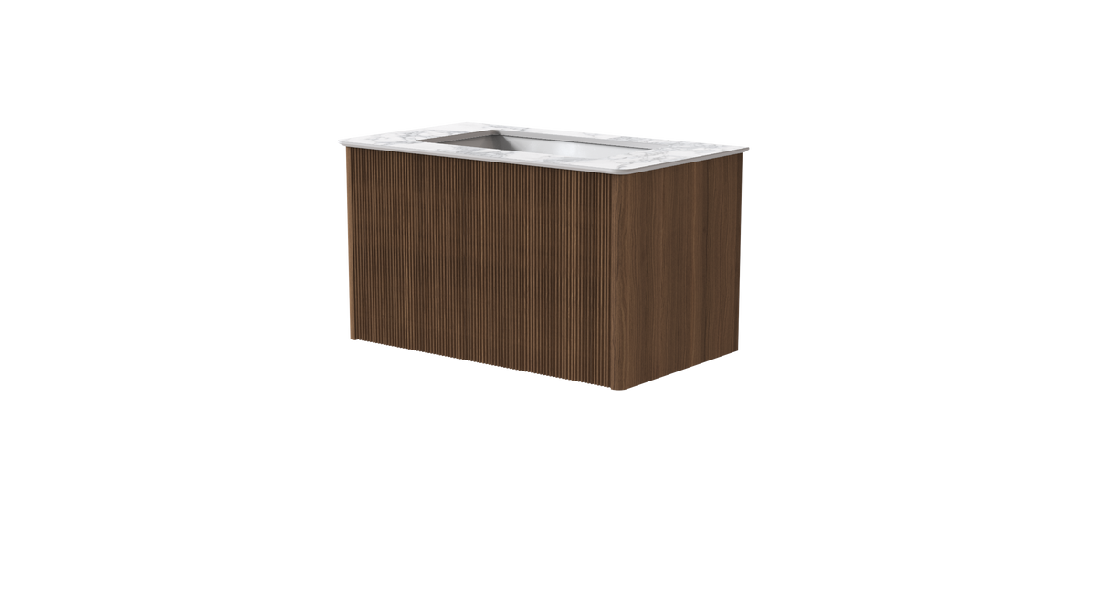 Valentina Rib 800mm 1 Drawer