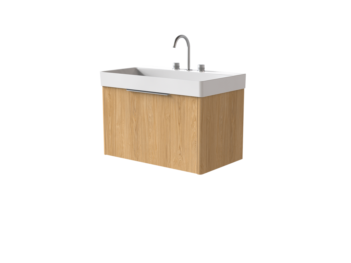 Elice Smooth 800mm 1 Drawer