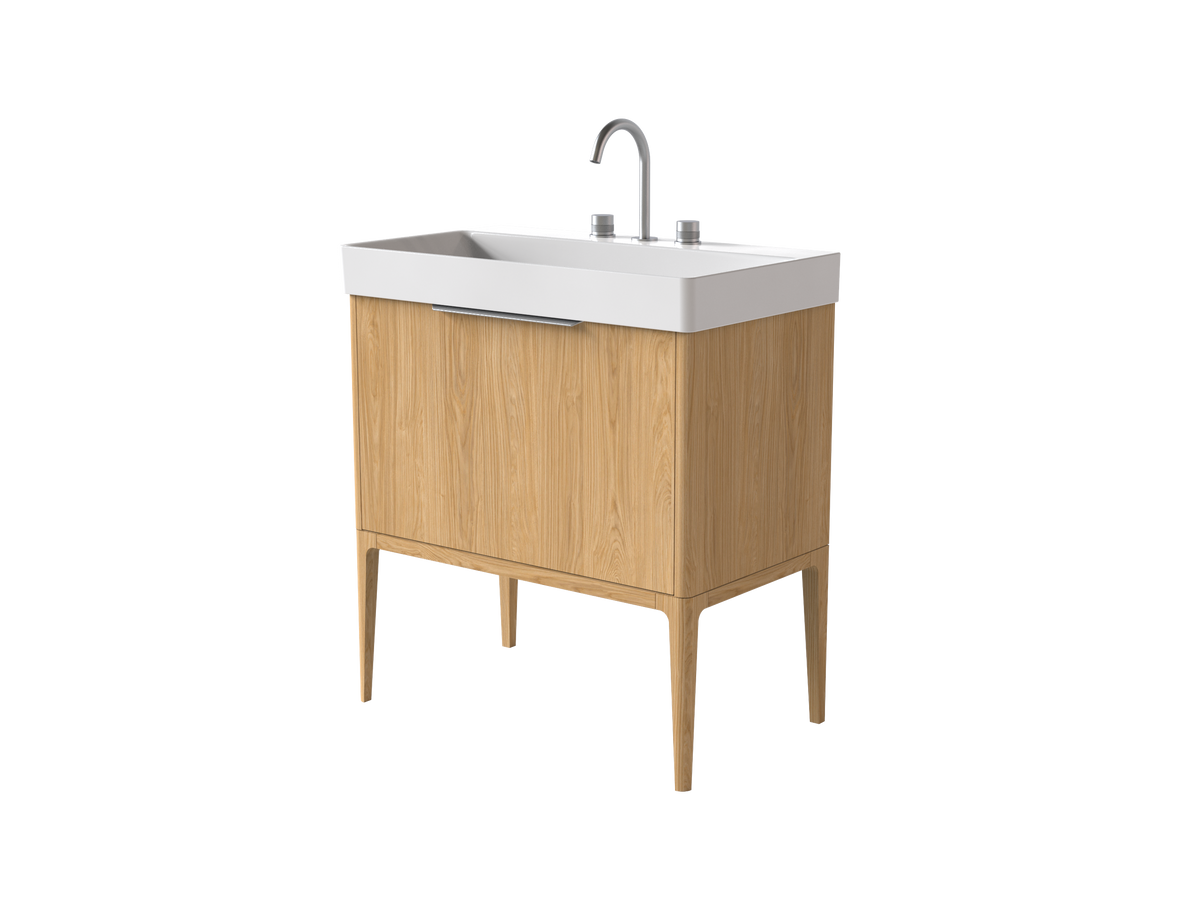 Elice Smooth 800mm 1 Drawer