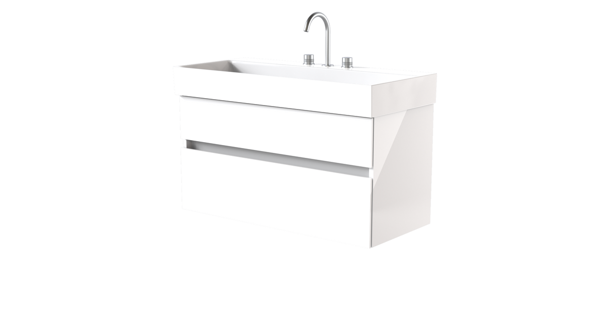 Premium 1000mm 2 Drawer