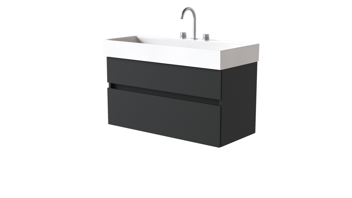Premium 1000mm 2 Drawer