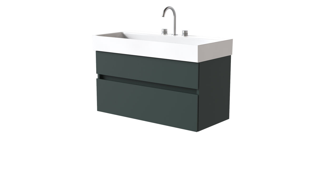 Premium 1000mm 2 Drawer