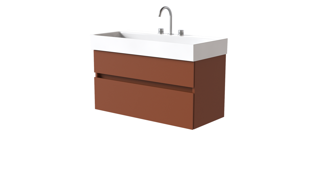 Premium 1000mm 2 Drawer
