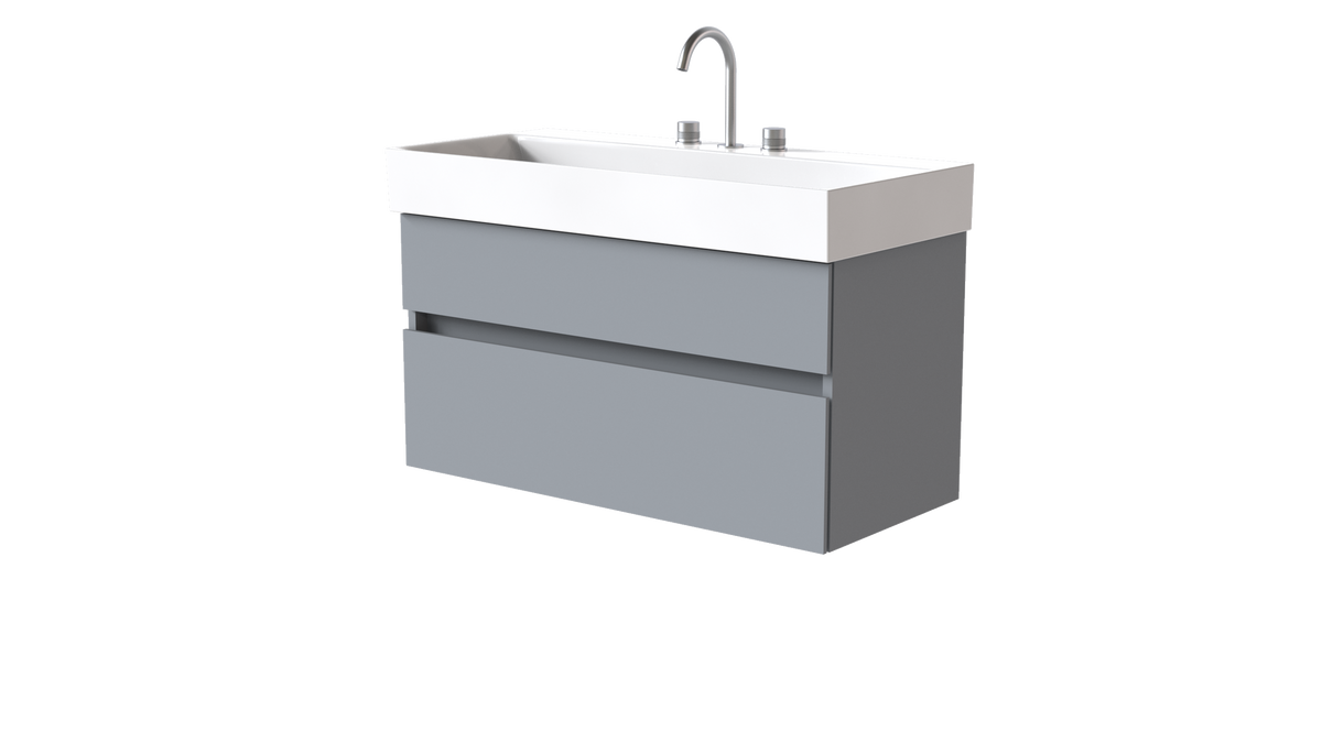 Premium 1000mm 2 Drawer