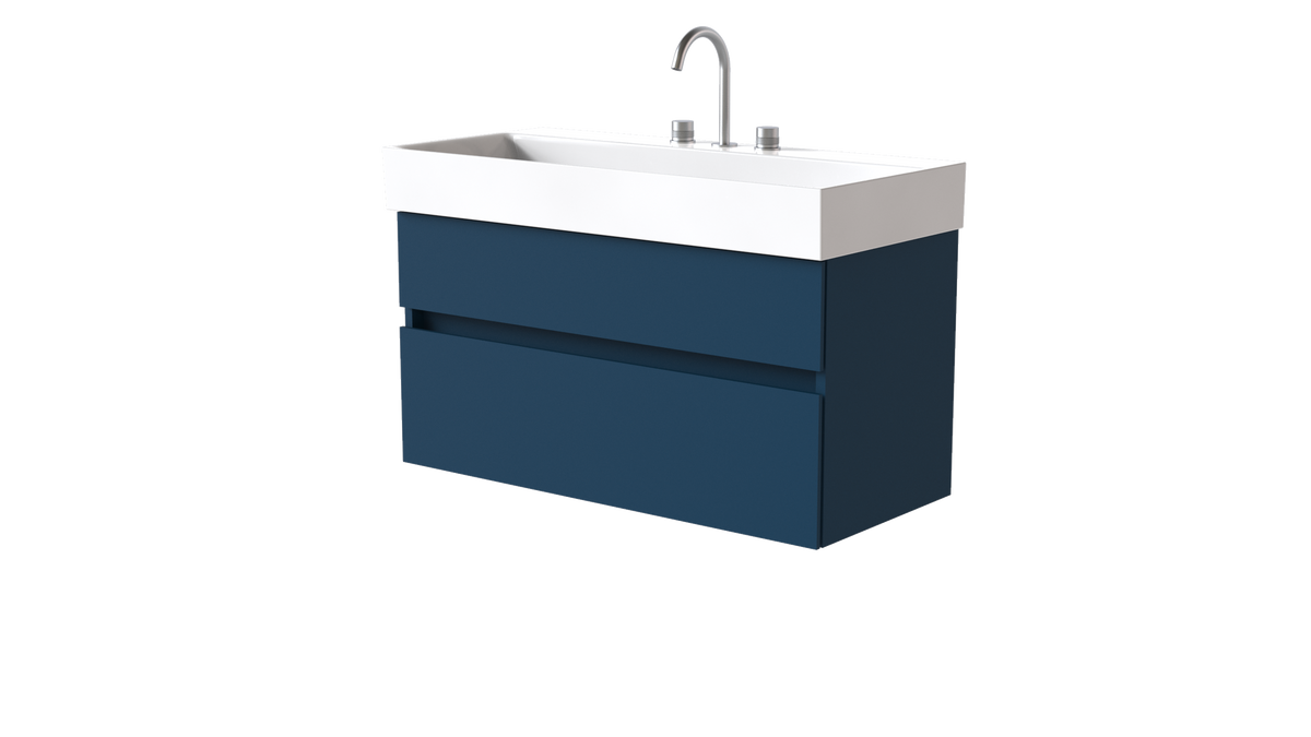 Premium 1000mm 2 Drawer