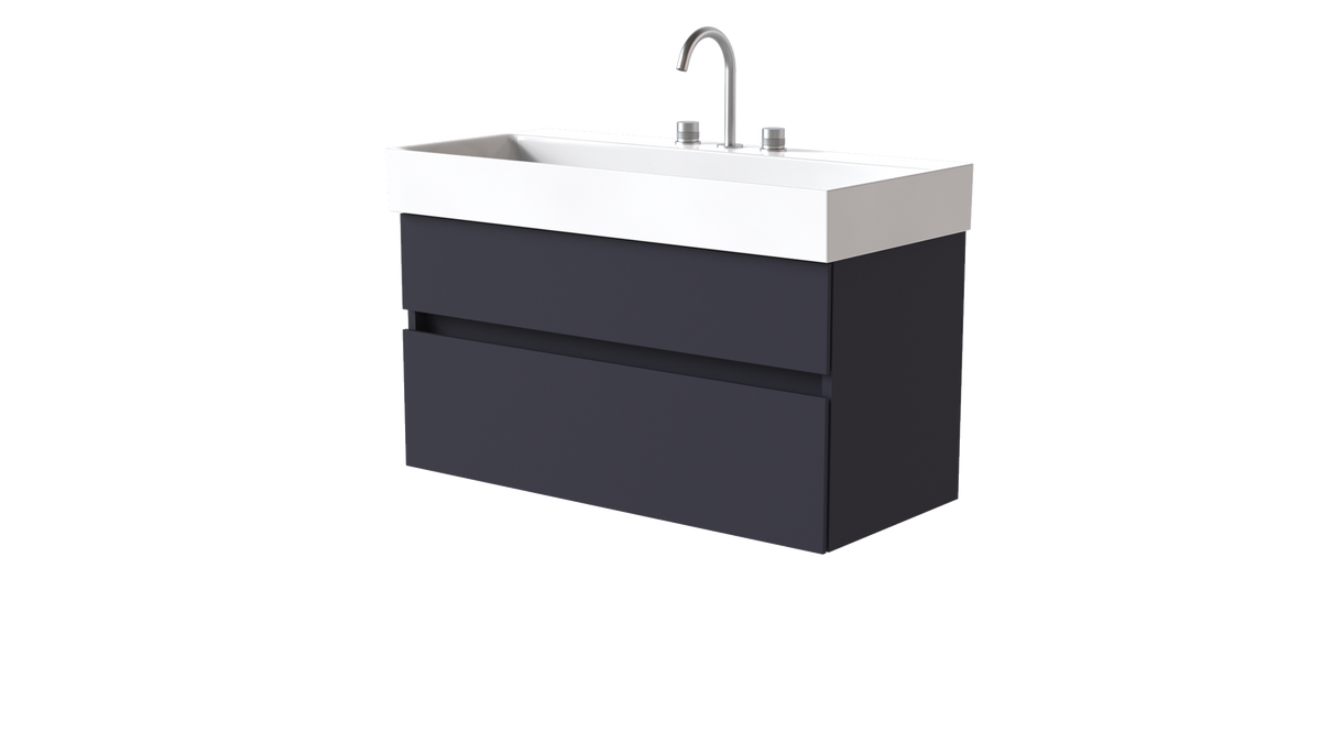 Premium 1000mm 2 Drawer
