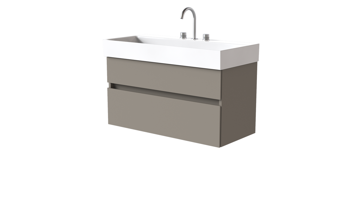 Premium 1000mm 2 Drawer